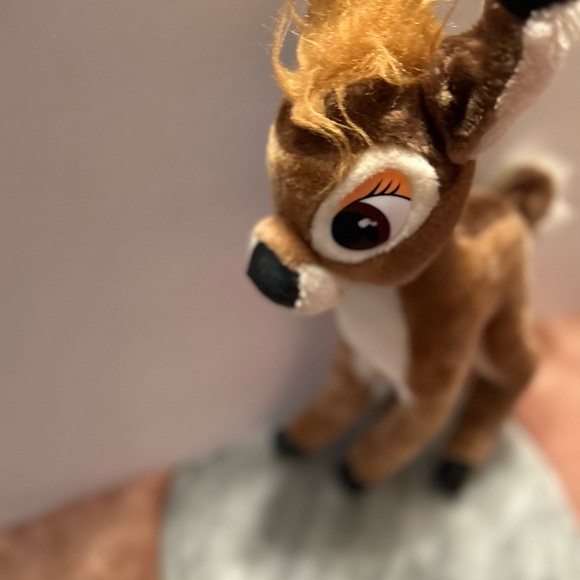 DISNEY “BAMBI” plush vintage stuffed animal character 16”tall - Picture 3 of 9